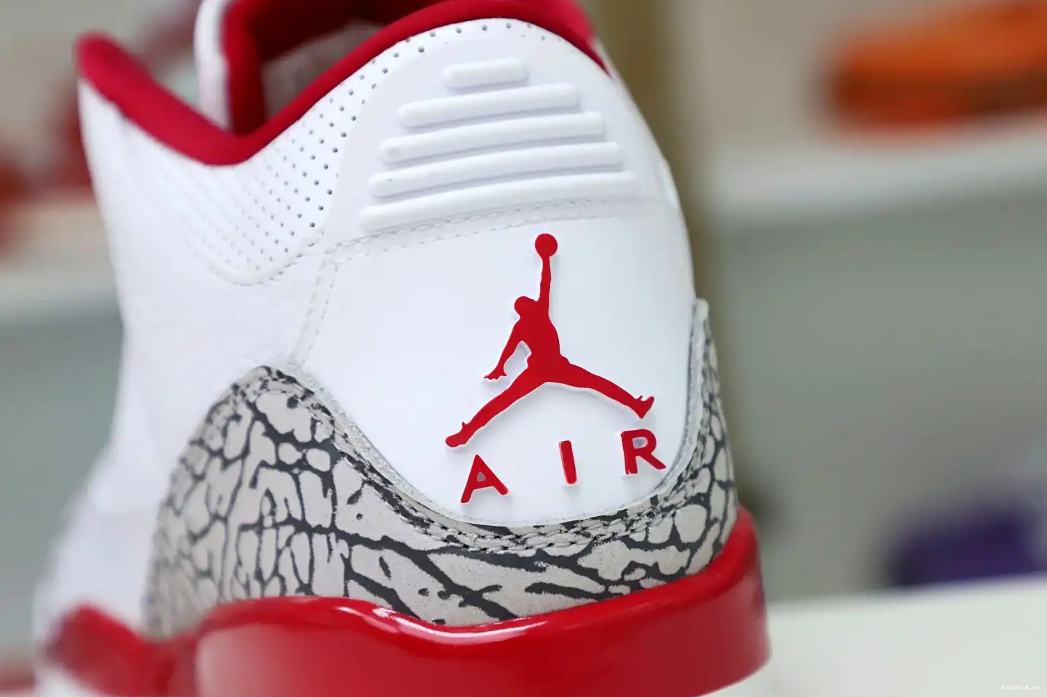 Jordan Retro 3 Red(CT8532-126） Kimikick Cardinal  Air 0526